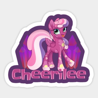 My Little Pony Cheerilee Nametag Sticker